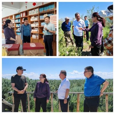 內蒙古自治區(qū)林業(yè)科學研究院黨委書記王莉英一行赴新疆維吾爾自治區(qū)考察學習林業(yè)產品銷售